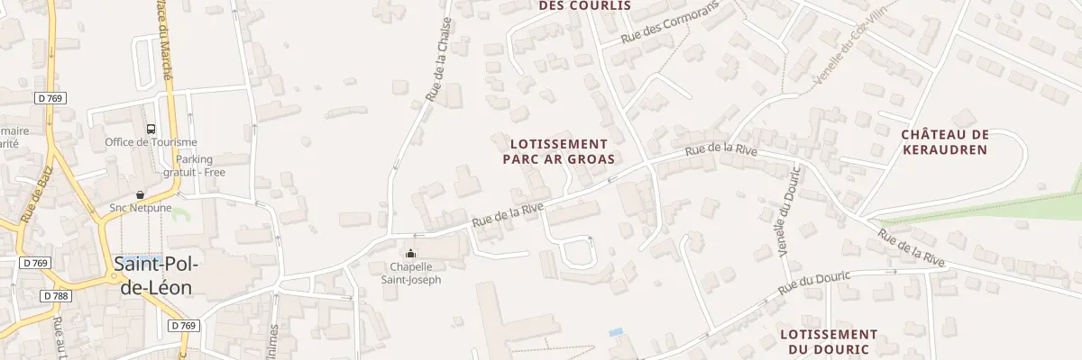 Plan du 27 Rue de la Rive à Saint-Pol-de-Léon