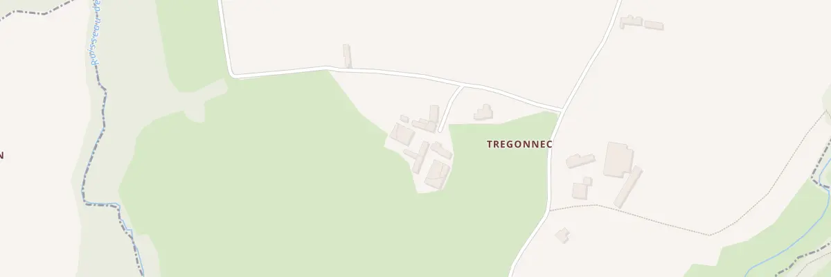 Plan du 258 Tregonnec à Plouvorn