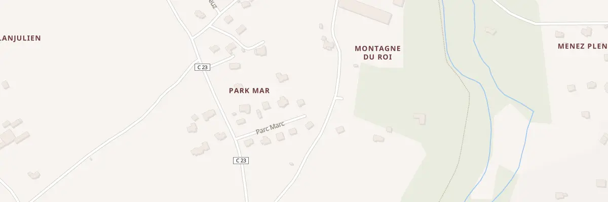 Plan du 7 Parc Marc à La Forêt-Fouesnant