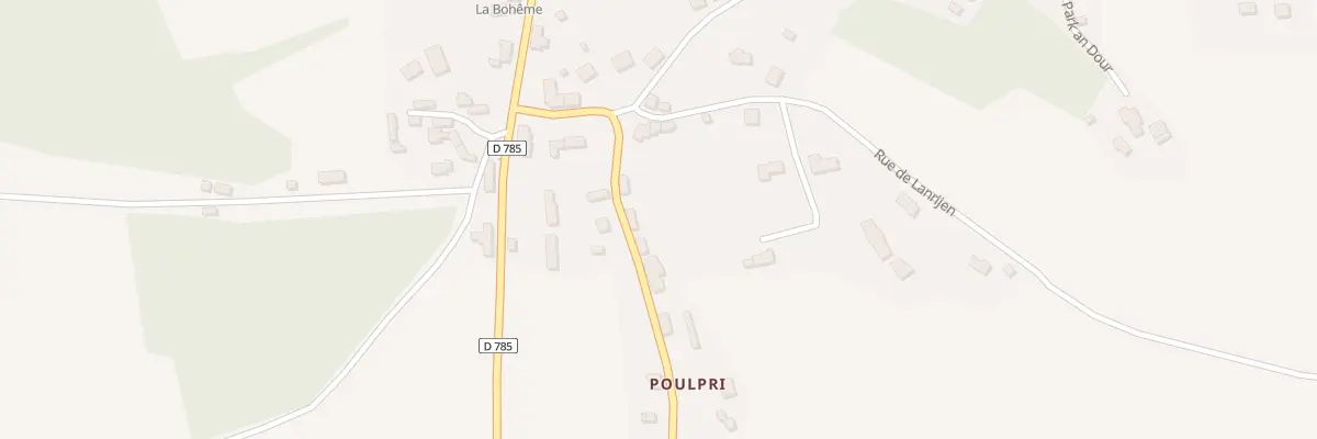 Plan du 7 Rue Sainte-Barbe à Gouézec