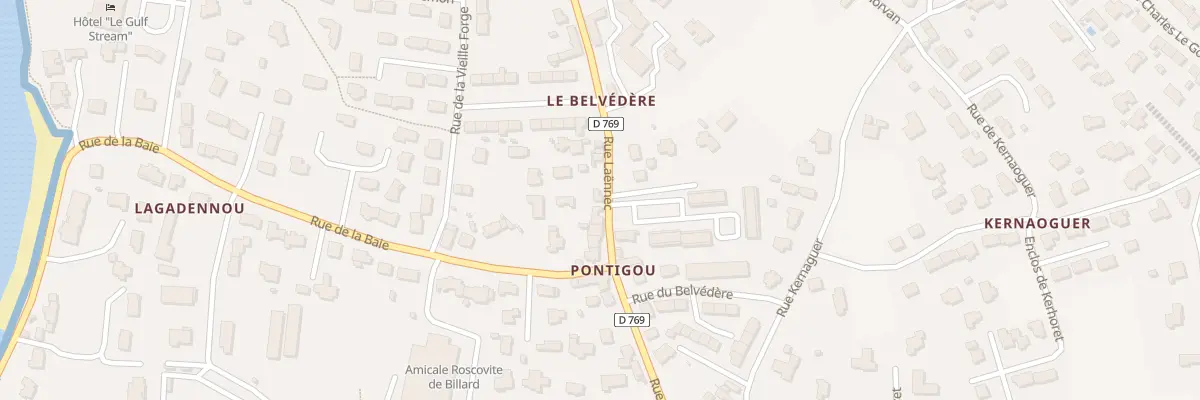 Plan du 28 Rue Laënnec à Roscoff