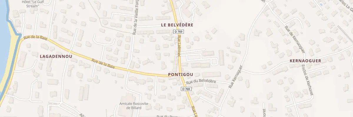 Plan du 30 Rue Laënnec à Roscoff