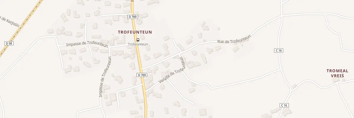 Plan du 8 Rue de Trofeunteun à Saint-Pol-de-Léon