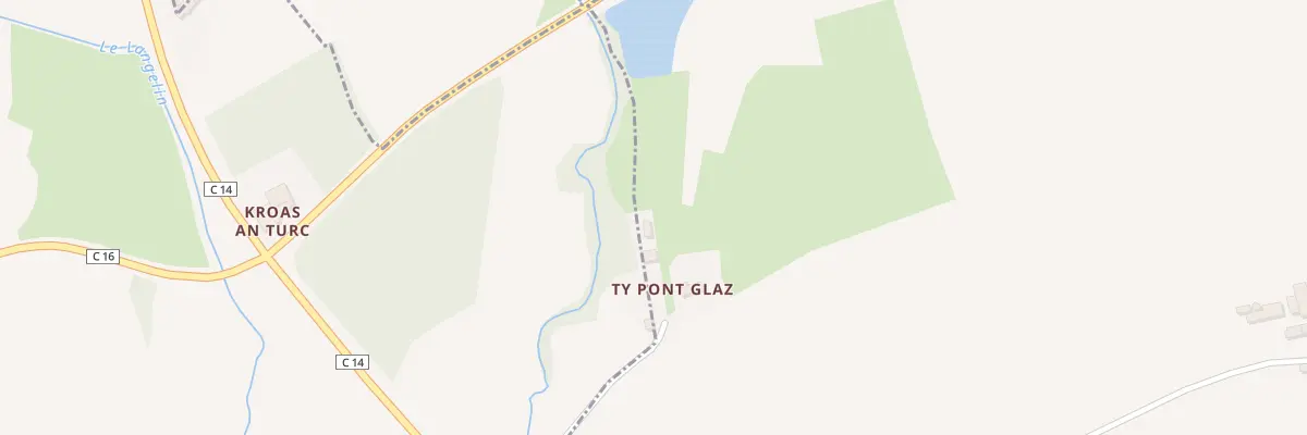 Plan du 95 Ty Pont Glaz à Briec