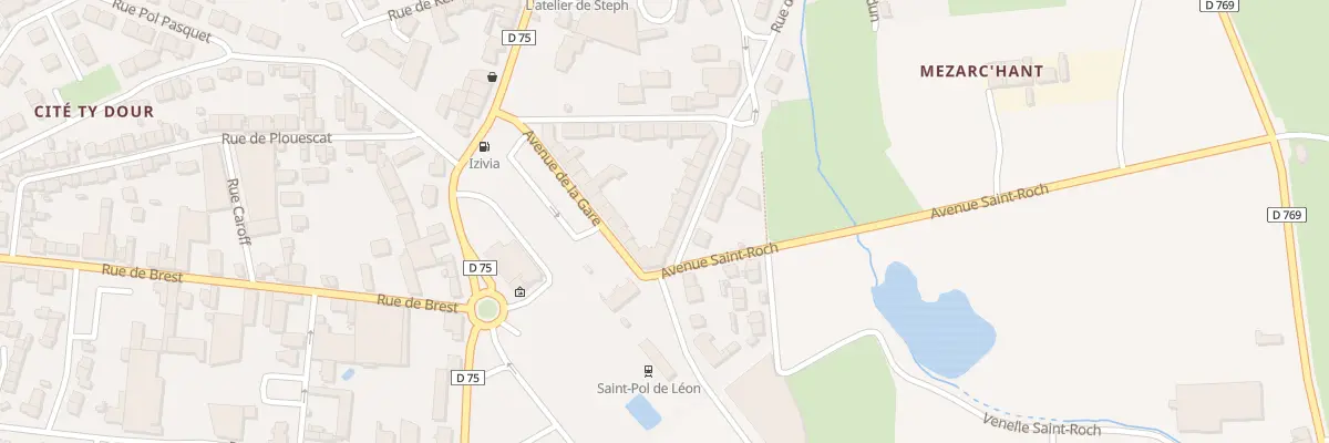 Plan du 68 Rue de Verdun à Saint-Pol-de-Léon