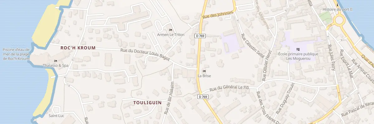 Plan du 62 Rue Albert de Mun à Roscoff