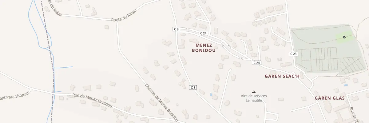 Plan du 22 Rue des Cerisiers à La Forêt-Fouesnant