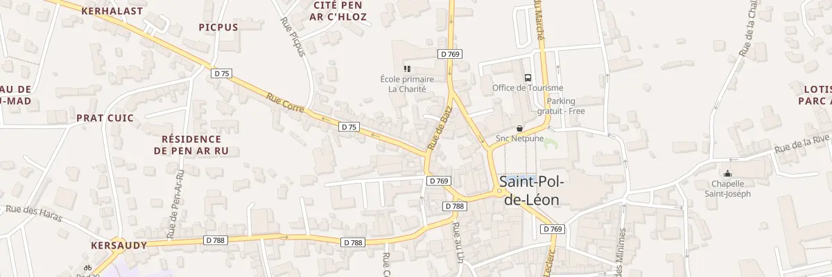 Plan du 4 Rue Corre à Saint-Pol-de-Léon