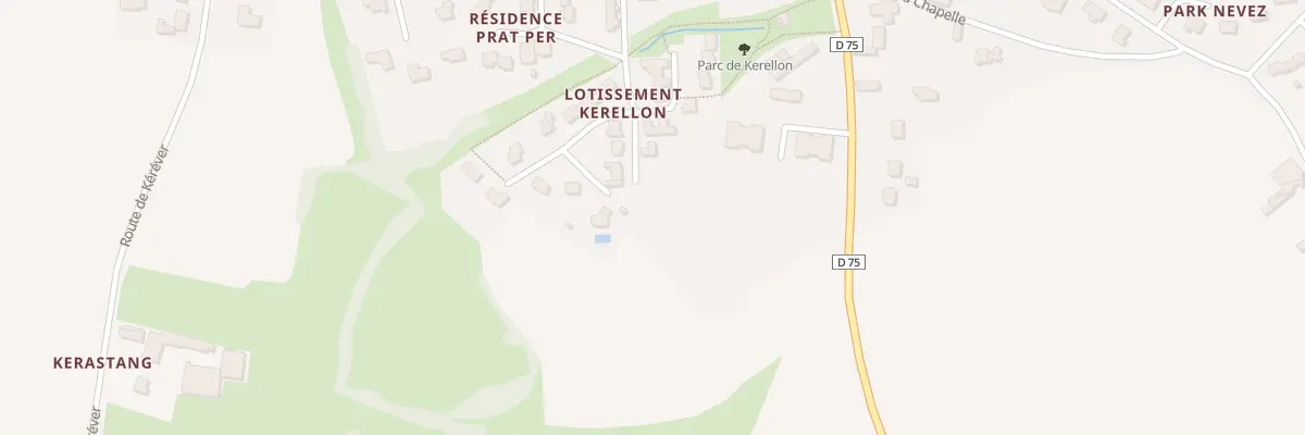 Plan du 6983D Kerelon à Plouénan