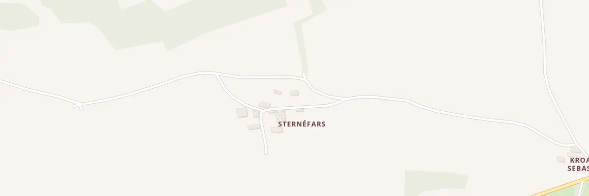 Plan du 1981J Sternephars à Brasparts