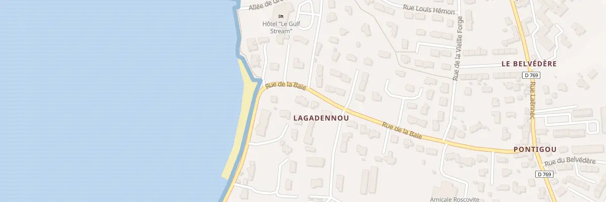 Plan du 369 Rue de la Baie à Roscoff