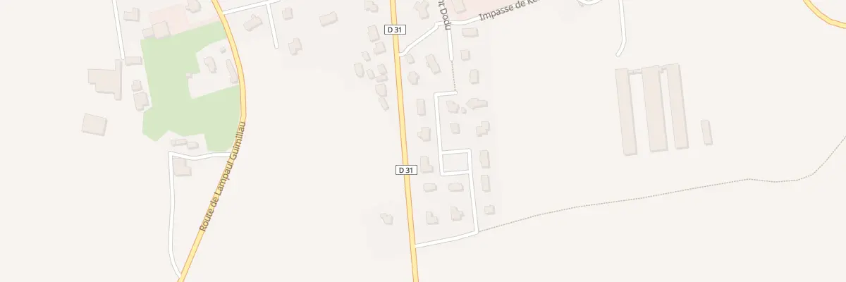 Plan du 9 Chem Sant Dodu à Guiclan