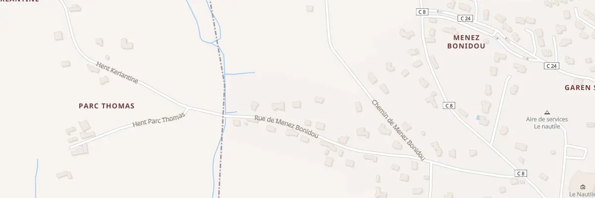 Plan du 18 Rue de Menez Bonidou à La Forêt-Fouesnant