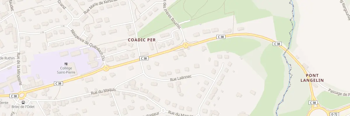 Plan du 42 Rue de la Résistance à Briec