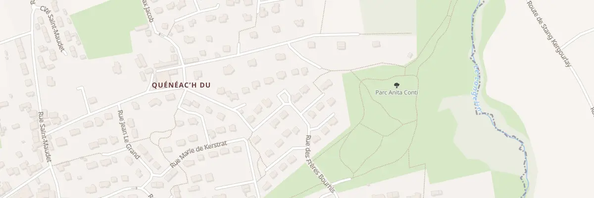 Plan du 21 Rue des Frères Bourhis à Briec