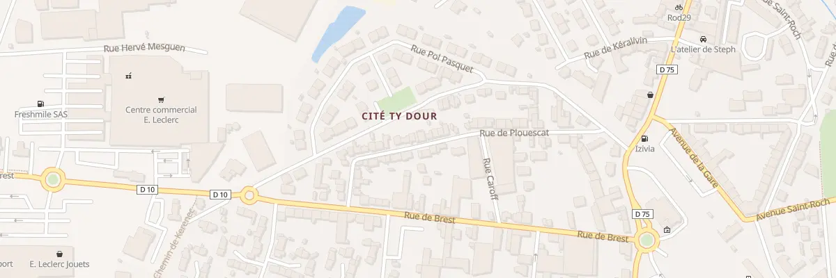 Plan du 56B Rue de Plouescat à Saint-Pol-de-Léon