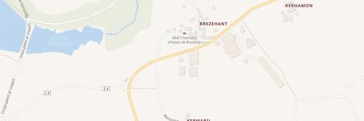 Plan de Brezehant à Commana
