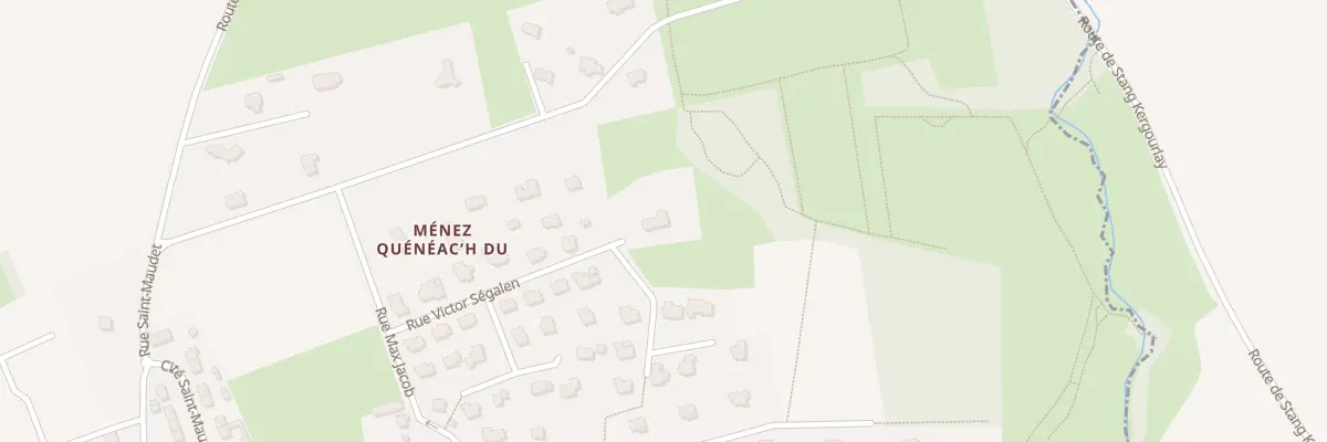 Plan du 16 Rue Victor Segalen à Briec