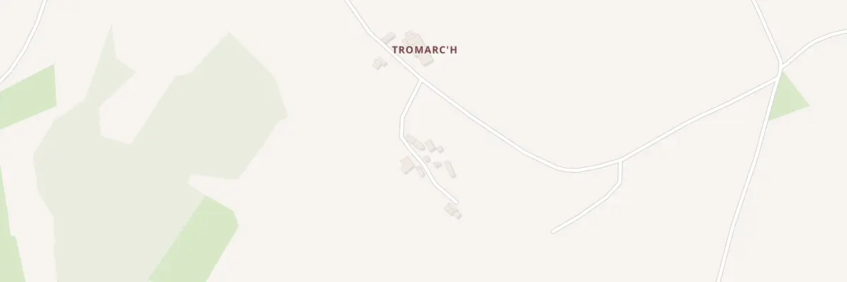 Plan du 195 Tromarc’h à Brasparts