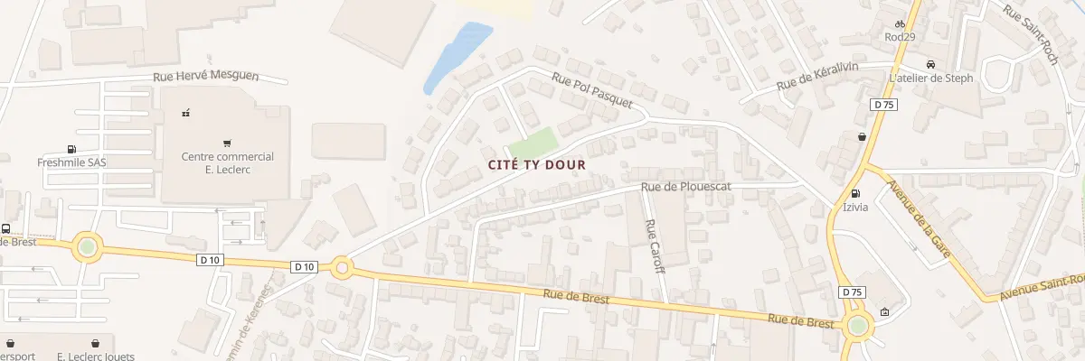 Plan du 60 Rue de Plouescat à Saint-Pol-de-Léon