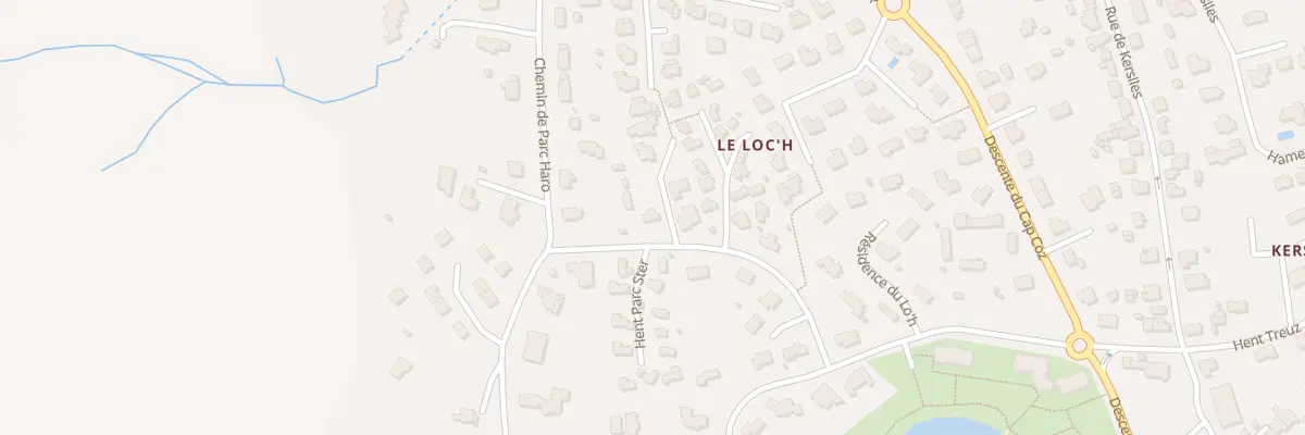Plan du 58 Hent Parc Ster à Fouesnant