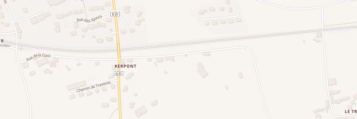Plan du 5108 Kerpont à Guimiliau