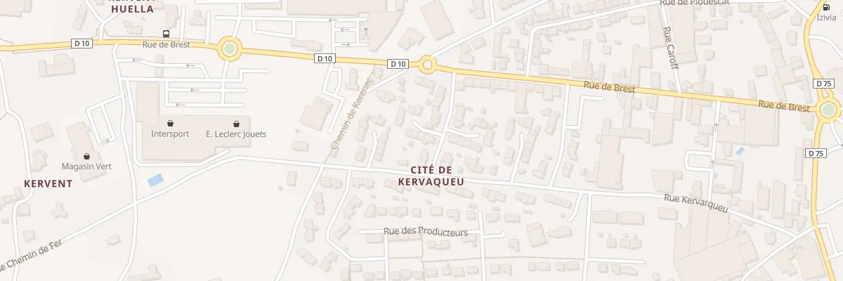 Plan du 3 Imp du Dix Huit Juin à Saint-Pol-de-Léon