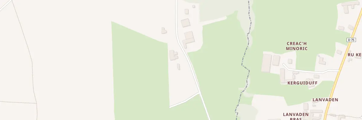 Plan du 247 Kerbenglaou à Mespaul