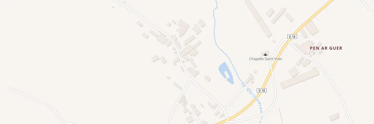 Plan du 174 Goazeugen à Saint-Sauveur