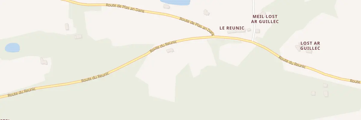 Plan du 148 Rte du Reunic à Ergué-Gabéric