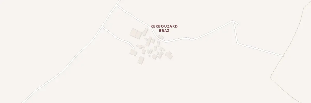 Plan du 251 Kerbouzard Bras à Saint-Sauveur