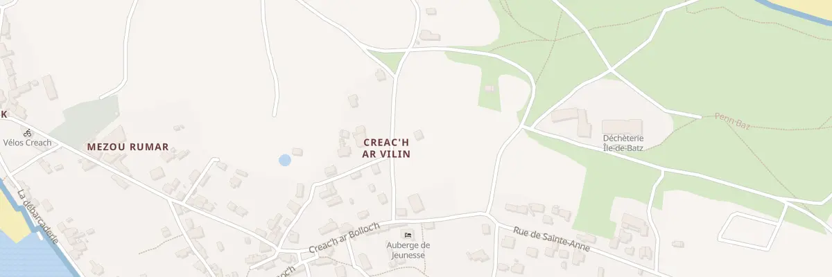 Plan du 28 Creach Ar Vilin à Île-de-Batz