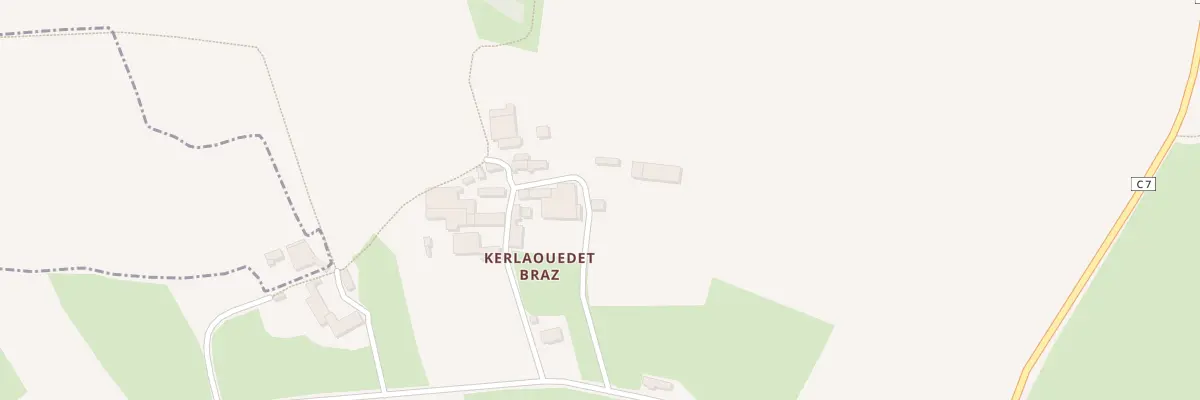 Plan du 262 Kerlaoudet Bras Parc Ar Ve à Guiclan