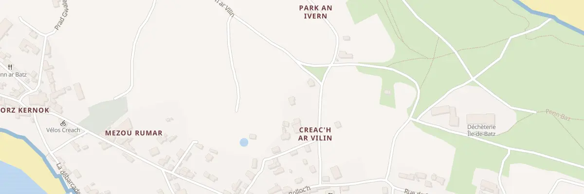 Plan du 7011A Creach Vilin à Île-de-Batz