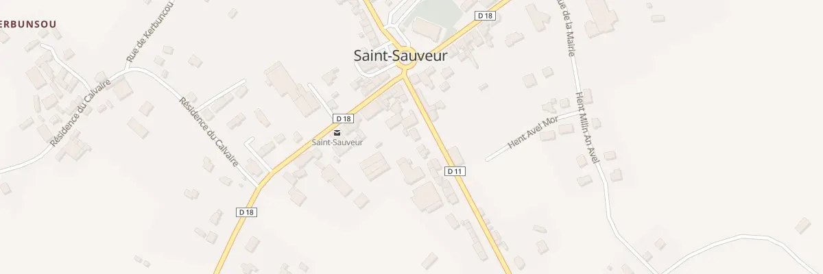 Plan du 6B Rue de Commana à Saint-Sauveur