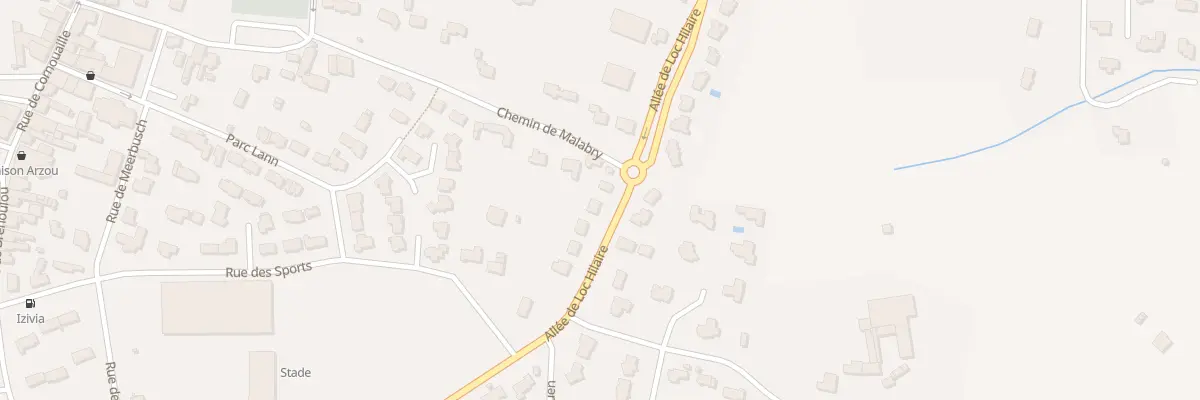 Plan du 30 All de Loc’Hilaire à Fouesnant