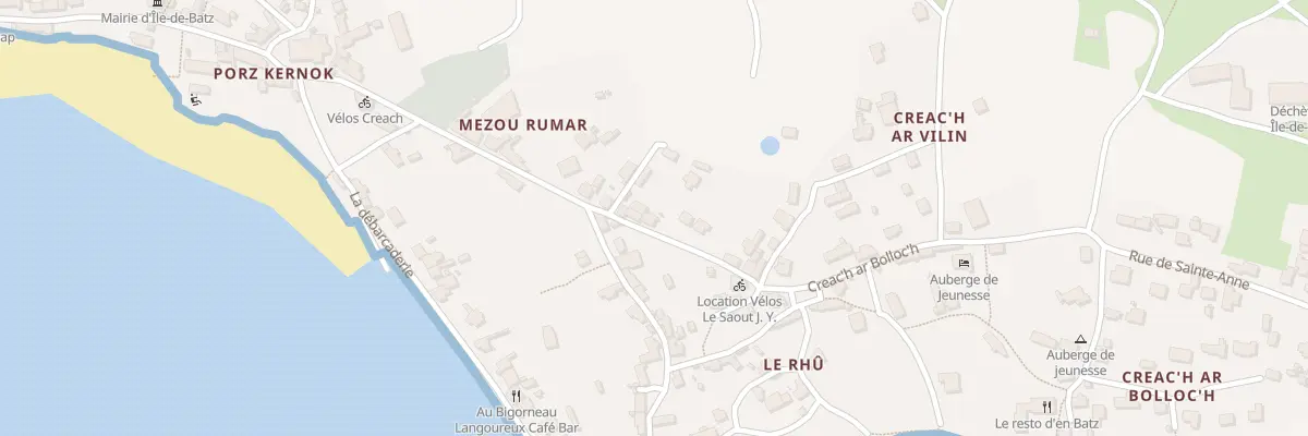 Plan du 191 Le Ru à Île-de-Batz