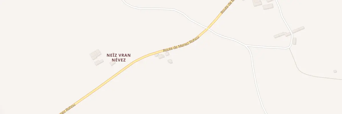 Plan du 84 Rte de Menez Rohou à Saint-Évarzec