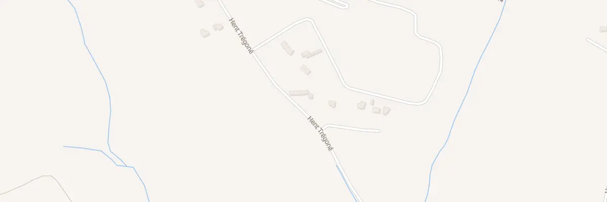 Plan du 83 Hent Trégoné à Fouesnant