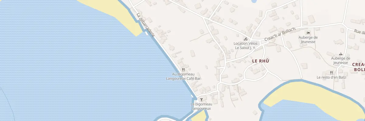 Plan du 160 Le Ru à Île-de-Batz