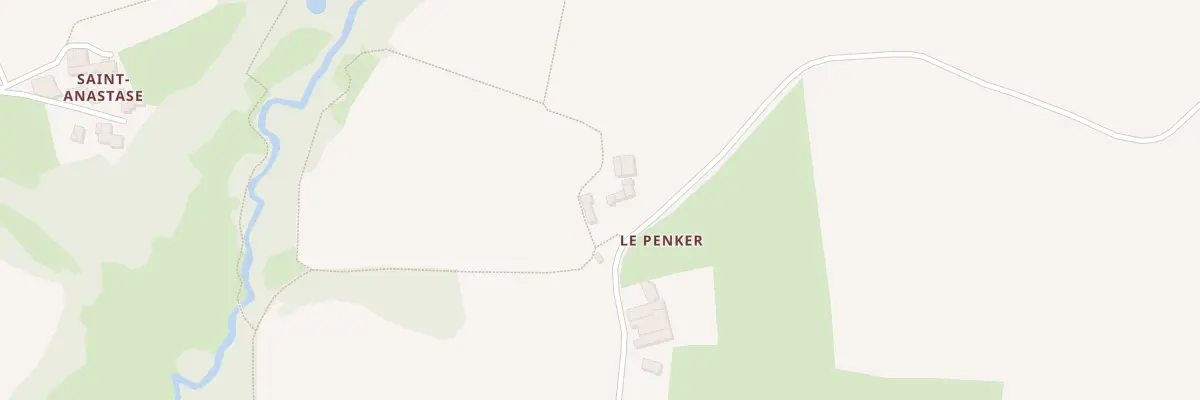 Plan du 249 Le Penquer à Mespaul