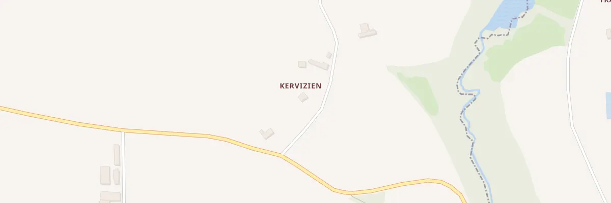 Plan du 207A Cosquerou à Mespaul
