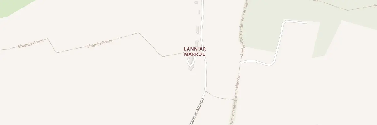 Plan du 75 Lann ar Marroù à Saint-Rivoal