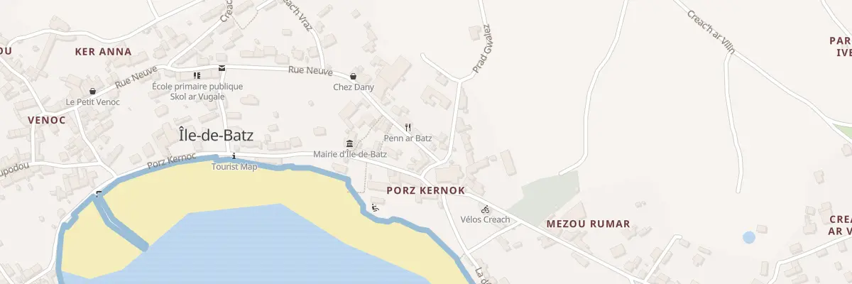 Plan du 346 Mezou Grelez à Île-de-Batz