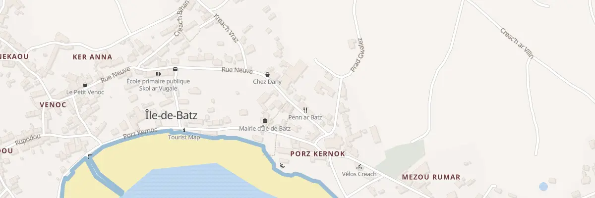 Plan du 278A Mezou Grelez à Île-de-Batz