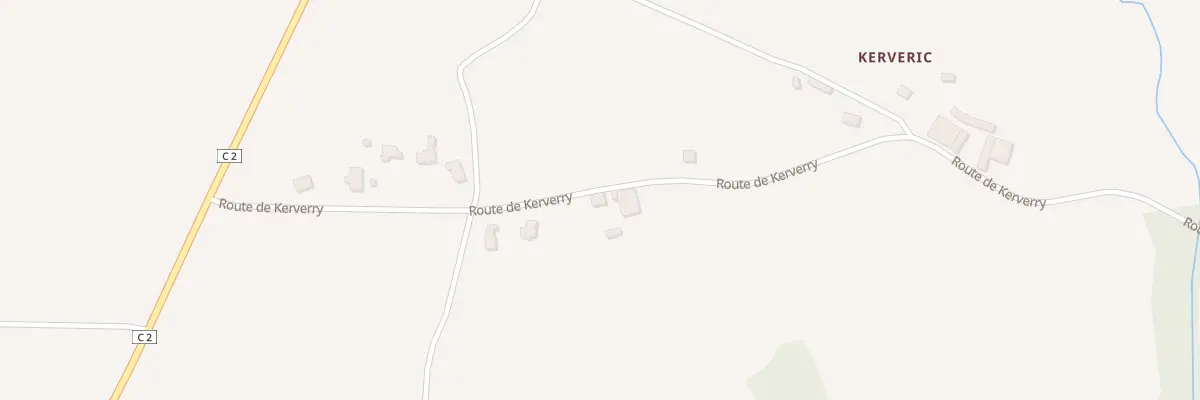 Plan du 27 Rte de Kerverry à Saint-Évarzec