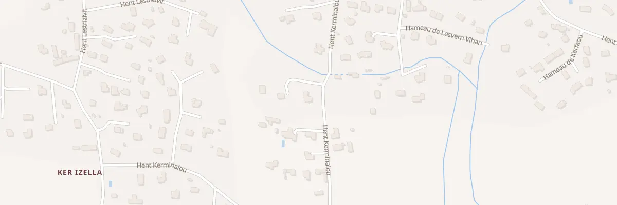 Plan du 125B Hent Kerminalou à Fouesnant