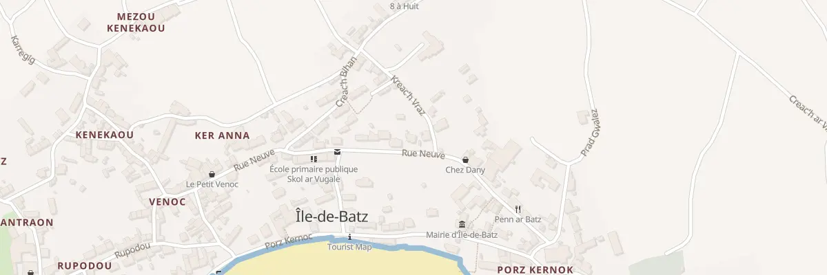Plan du 279 Pors Kernoc à Île-de-Batz