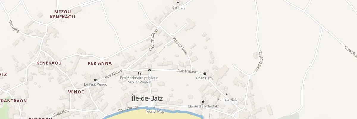 Plan du 280 Rue Neuve à Île-de-Batz