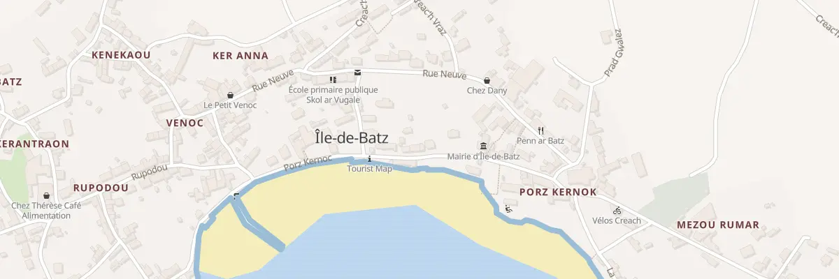 Plan du 241 Pors Kernoc à Île-de-Batz